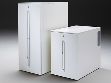 APOTHEKERSCHRANK - Office storage unit with sliding doors with lock by König Neurath - view 3